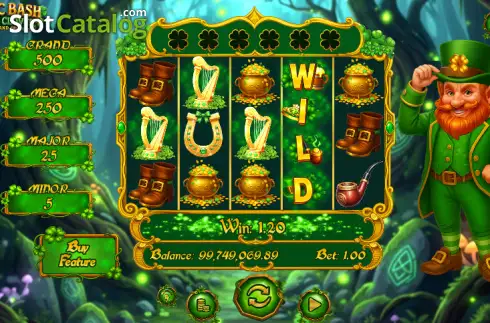 Οθόνη3. Celtic Bash: Lucky Clover Hold and Spin Κουλοχέρης