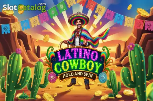 Latino Cowboy Hold and Spin Λογότυπο Latino Cowboy Hold and Spin Λογότυπο