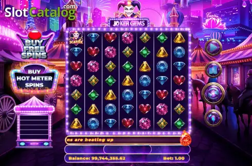 Οθόνη2. Joker Gems (GameTimeTech) Κουλοχέρης