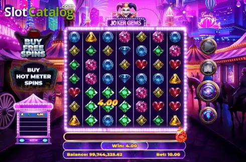 Οθόνη3. Joker Gems (GameTimeTech) Κουλοχέρης