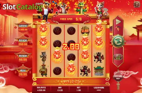 Οθόνη3. Fortune Avengers: Grand Jackpot Κουλοχέρης