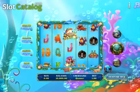 Οθόνη3. Underwater Mafia Κουλοχέρης 