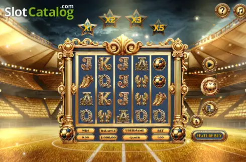 Οθόνη2. Golden Kick (GameTimeTech) Κουλοχέρης