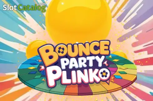 Bounce Party Plinko Λογότυπο Bounce Party Plinko Λογότυπο