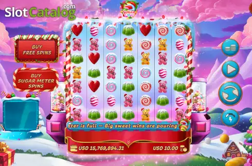 Οθόνη2. Sugar Love X-mas Candies Κουλοχέρης