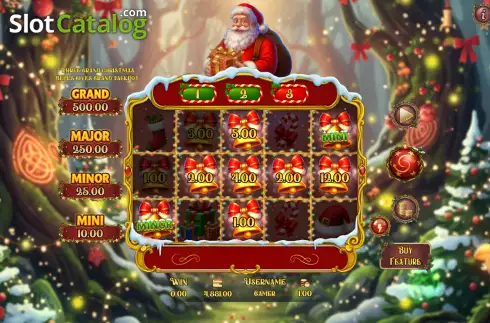 Οθόνη3. Santa Christmas Bells Κουλοχέρης 