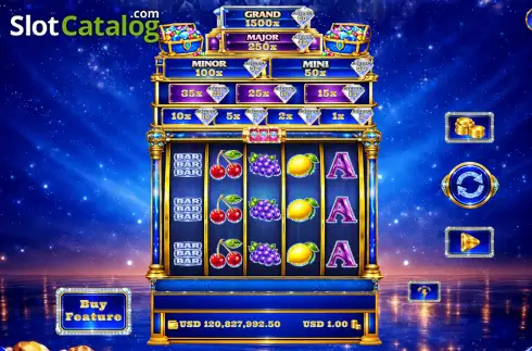 Οθόνη2. Juicy Jewels (GameTimeTec) Κουλοχέρης 