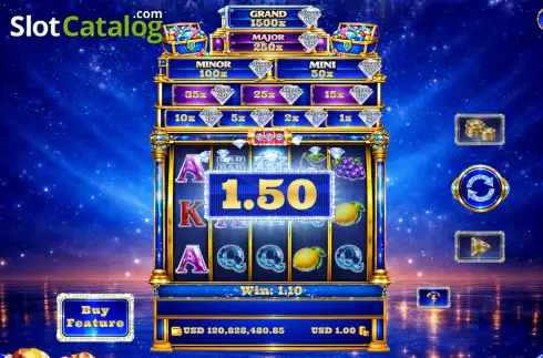 Οθόνη3. Juicy Jewels (GameTimeTec) Κουλοχέρης 