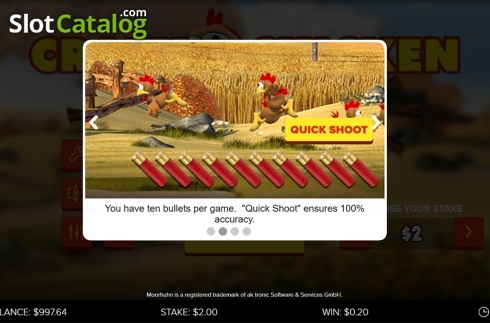 Οθόνη6. Crazy Chicken Extreme Κουλοχέρης