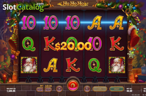 Οθόνη5. Ho Ho Ho (G.Games) Κουλοχέρης
