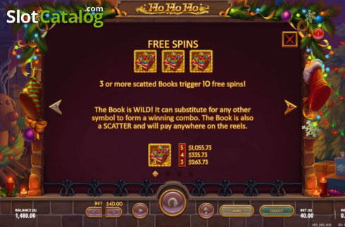Οθόνη8. Ho Ho Ho (G.Games) Κουλοχέρης