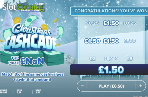 Οθόνη3. Lucky Day - Christmas (G.Games) Κουλοχέρης 