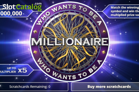 Οθόνη2. Who wants to be a millionaire (G.Games) Κουλοχέρης 