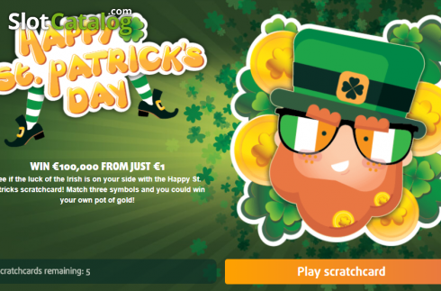 Οθόνη2. Happy St. Patrick's Day Κουλοχέρης