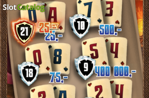 Οθόνη3. Black Jack Scratch (G.Games) Κουλοχέρης