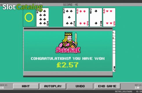 Οθόνη4. Retro Solitaire Κουλοχέρης