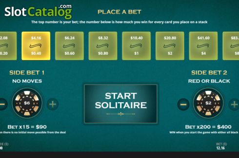 Οθόνη2. Casino Solitaire (G.Games) Κουλοχέρης