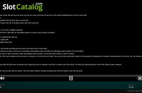 Οθόνη5. Casino Solitaire (G.Games) Κουλοχέρης