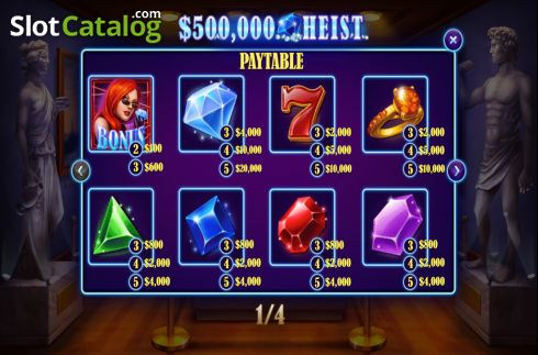 Οθόνη7. 500K Heist Κουλοχέρης