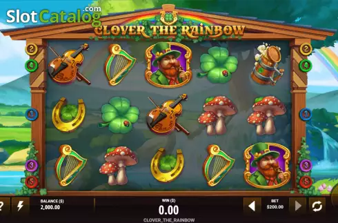 Οθόνη2. Clover the Rainbow Κουλοχέρης