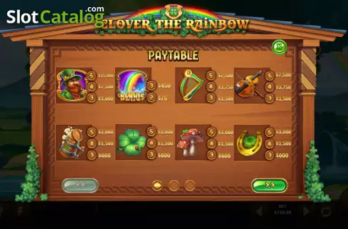 Οθόνη6. Clover the Rainbow Κουλοχέρης