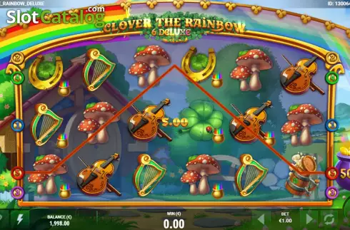 Οθόνη4. Clover the Rainbow Deluxe Κουλοχέρης