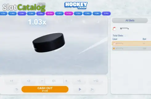 Οθόνη2. Hockey Crash Κουλοχέρης 