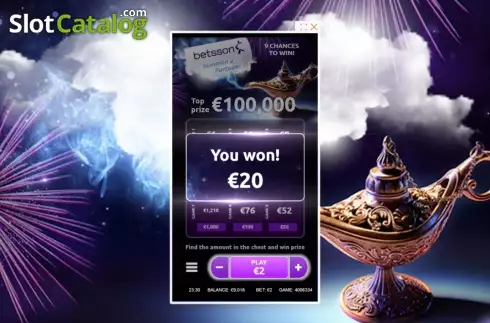 Οθόνη 4. Fortune (G.Games) Κουλοχέρης