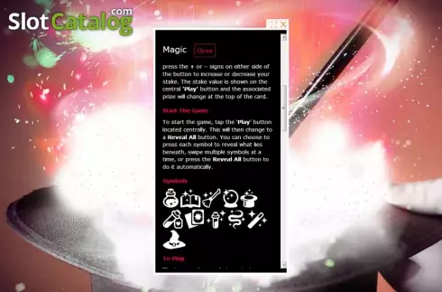 Πίνακας πληρωμών 2. Magic Κουλοχέρης 