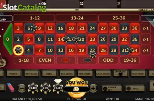 Οθόνη2. Fashiontv Roulette (G.Games) Κουλοχέρης