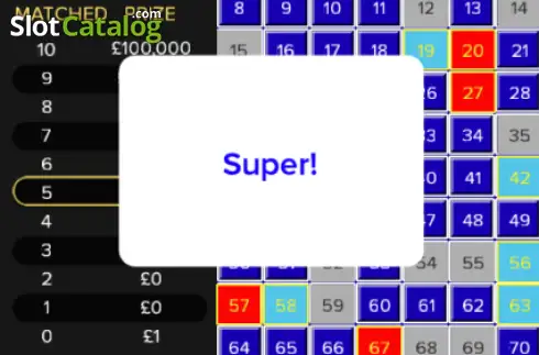 Οθόνη3. Instant Keno (Gamevy) Κουλοχέρης