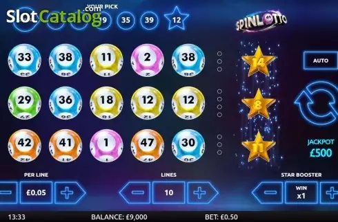 Οθόνη3. Spinlotto Κουλοχέρης