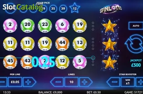Οθόνη4. Spinlotto Κουλοχέρης