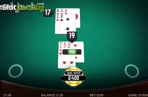 Οθόνη4. Blackjack (G.Games) Κουλοχέρης