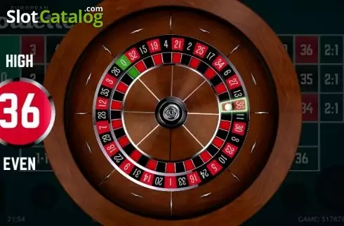Οθόνη3. European Roulette (G.Games) Κουλοχέρης 