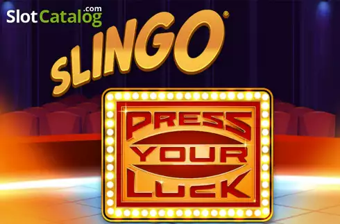 Slingo Press Your Luck Λογότυπο