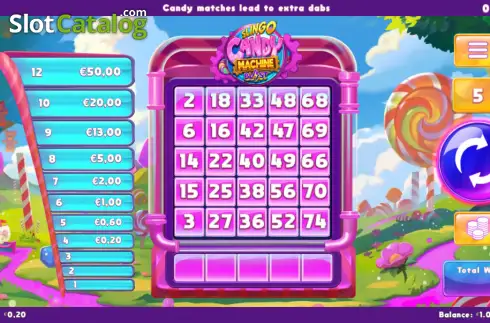 Οθόνη2. Slingo Candy Machine Bl4st Κουλοχέρης 