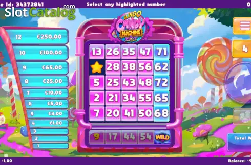 Οθόνη3. Slingo Candy Machine Bl4st Κουλοχέρης 