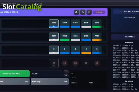 Οθόνη2. Saturday Stream Codes Κουλοχέρης