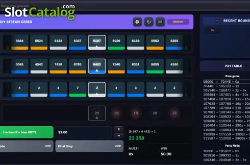Οθόνη3. Saturday Stream Codes Κουλοχέρης