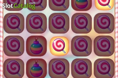 Οθόνη3. Candy Mines Κουλοχέρης