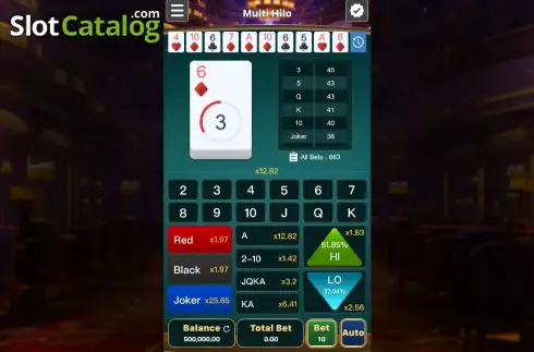 Οθόνη2. Multi HiLo Κουλοχέρης 