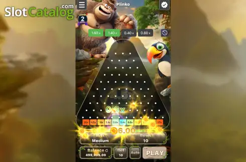 Οθόνη3. Plinko (Gemini Gaming) Κουλοχέρης