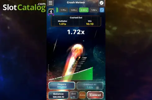 Οθόνη3. Crash (Gemini Gaming) Κουλοχέρης