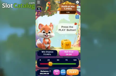 Οθόνη2. Dice (Gemini Gaming) Κουλοχέρης