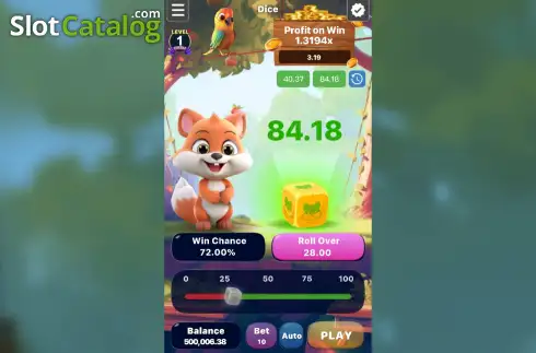 Οθόνη3. Dice (Gemini Gaming) Κουλοχέρης