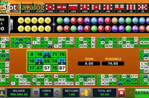 Οθόνη2. Bonus Bingo (Gemini Gaming) Κουλοχέρης 