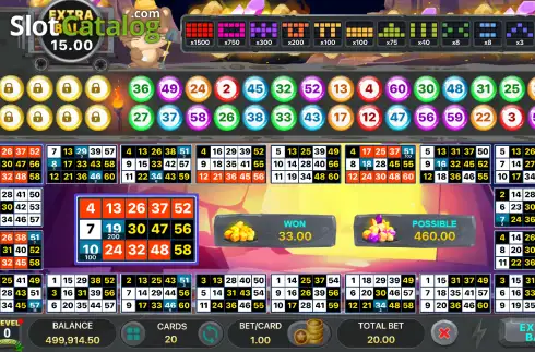 Οθόνη3. Cave Bingo Κουλοχέρης