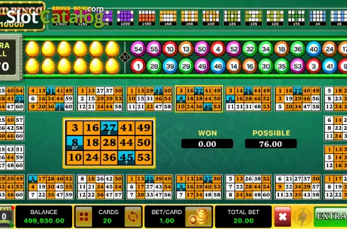 Οθόνη2. Arcade Bingo Κουλοχέρης