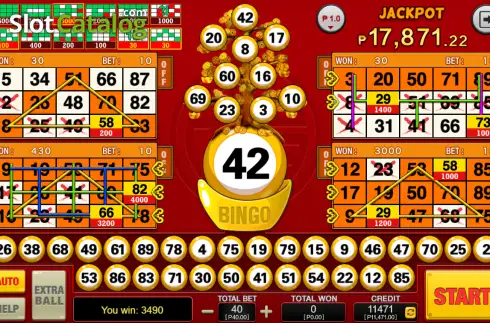 Οθόνη3. Golden Bingo Κουλοχέρης